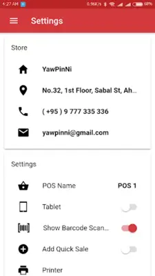 On Hand POS android App screenshot 11